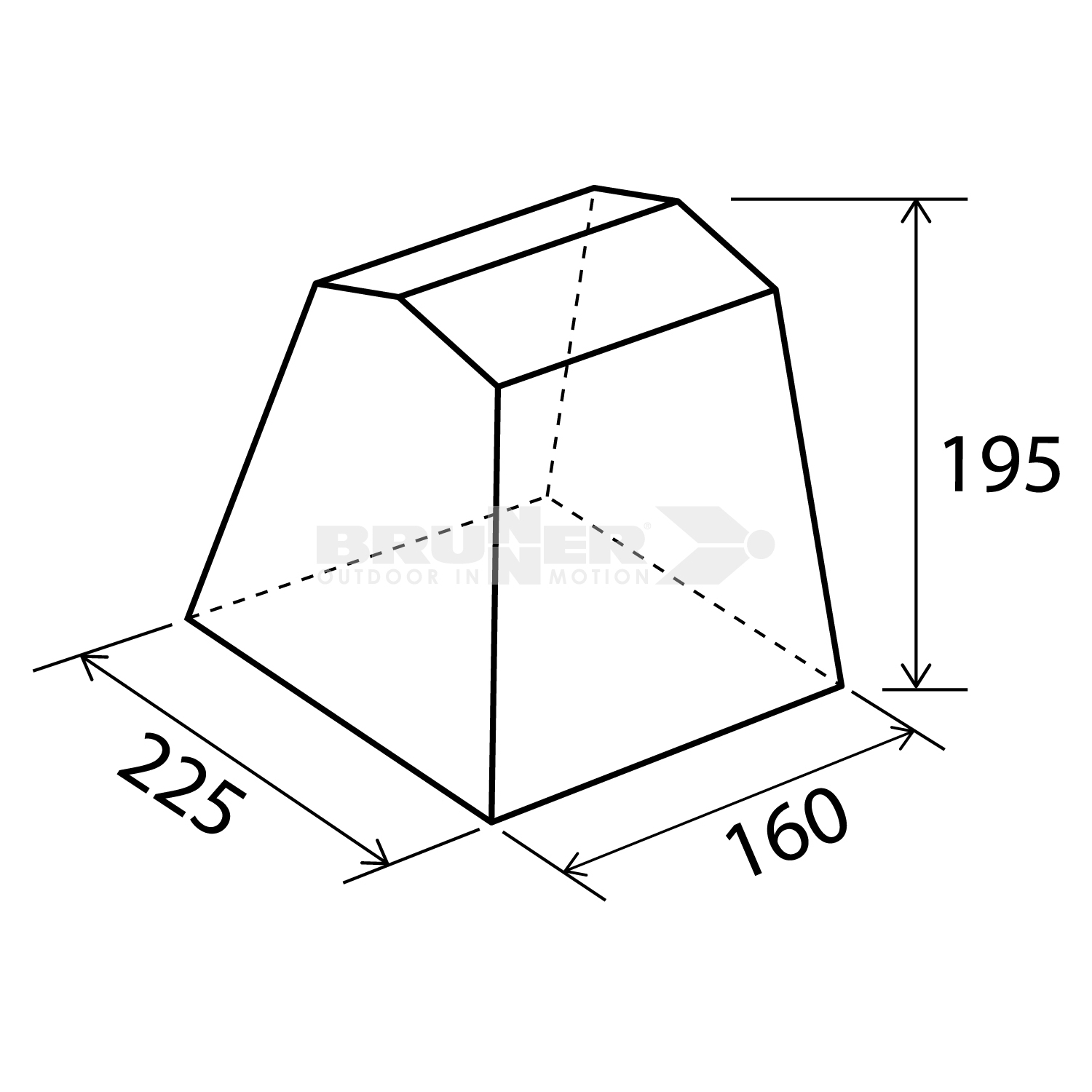 ABRI TENTE RANGEMENT BRUNNER STORAGE PLUS - Aubaines