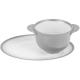 Bouillon bowl set 1x 55 cl / 1x 24x18 cm