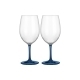 SET WINEGLASS THANGO BLUE