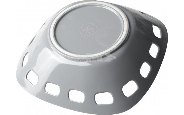 Cestino pane 24x24 cm GREY