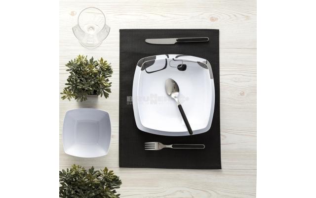 Assiette creuse 23x23 cm