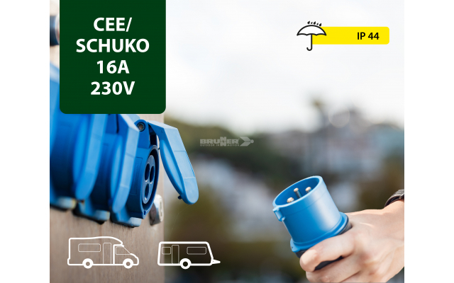 ADAPTOR CEE/SCHUKO 30 CM