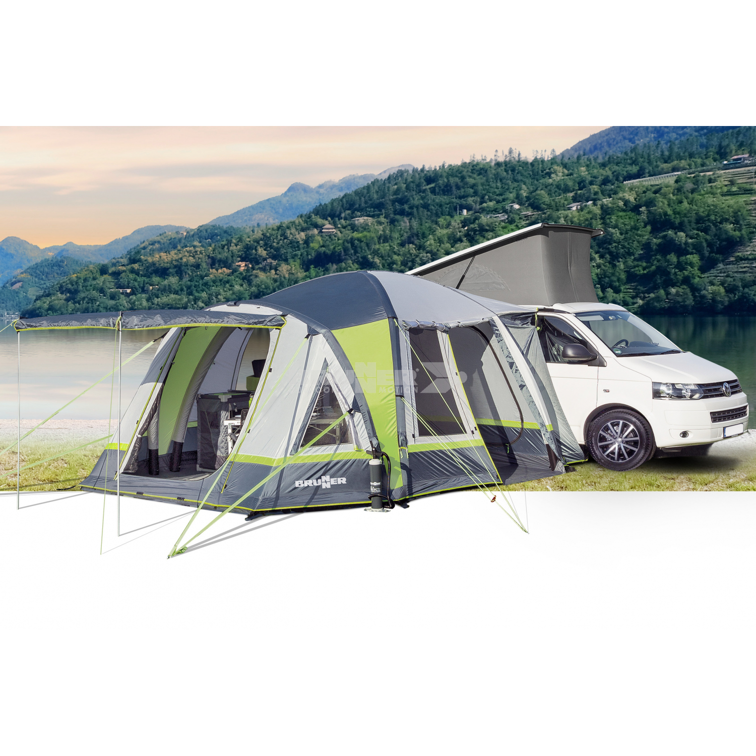 Trails A.I.R. TECH HC Brunner Tente de camping gonflable minibus