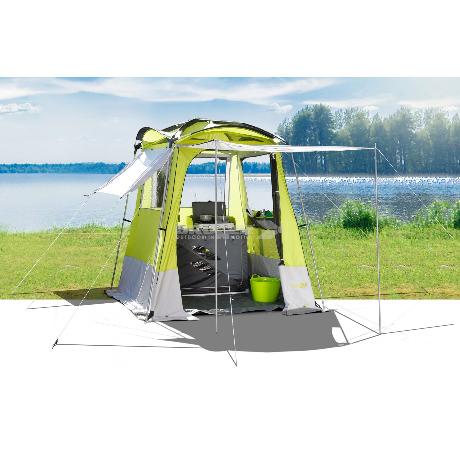 Gusto NG II Brunner Tente cuisine 200x150 pour le camping