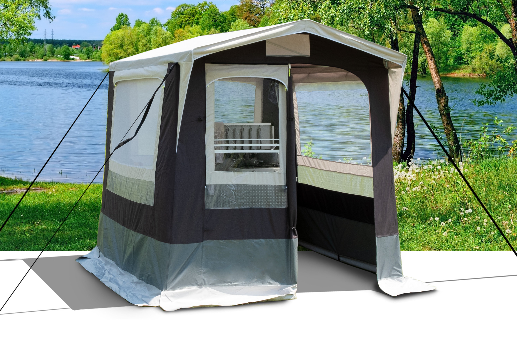 Brunner Tente Cuisine Chef II Outdoor : : Sports et Loisirs