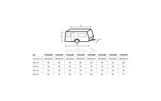 CARAVAN COVER DESIGN 12M