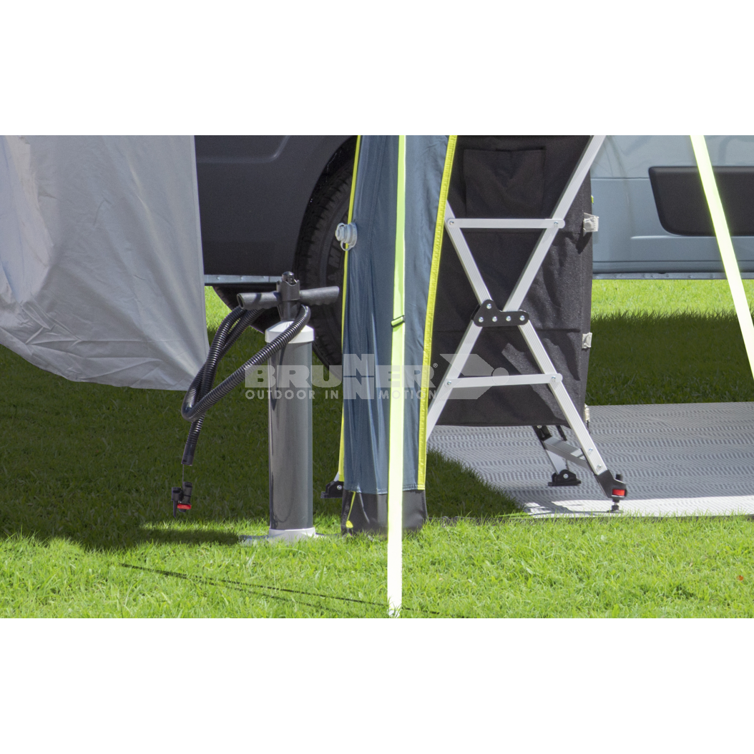 Toldo avance de 300x250cm para caravana. Brunner Skia Caravan 300