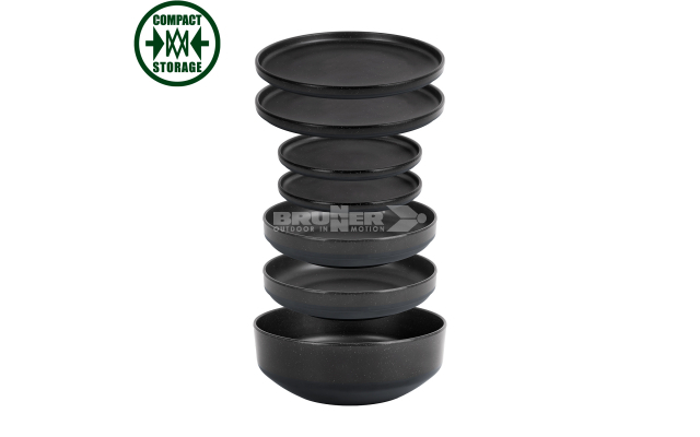 6 IN 1 ODETTE DOUBLE BLACK