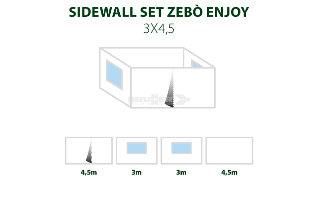 SIDEWALL SET ZEBÒ ENJOY 2.0 / PRO