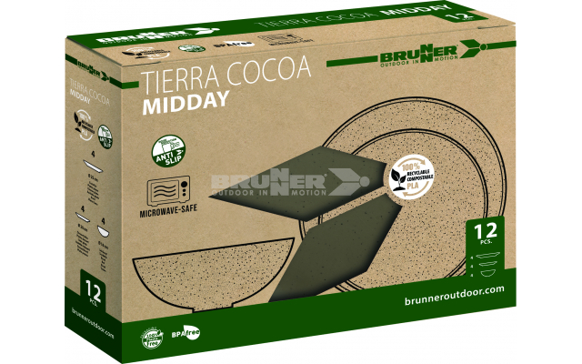 MIDDAY PLA TIERRA COCOA