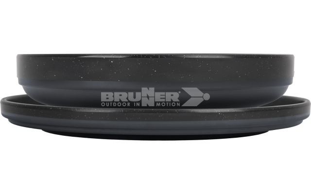 LUNCH BOX ODETTE DOUBLE BLACK