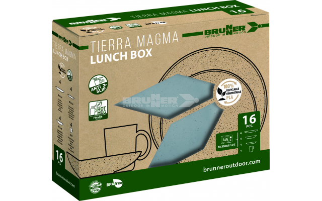 LUNCH BOX PLA TIERRA MAGMA