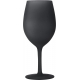 SET WINEGLASS BLACKSATIN