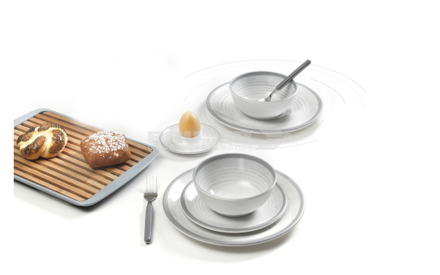 Ensemble assiettes de service 40x28 cm / 35x25 cm