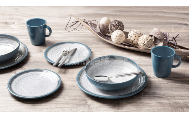 Oval serving board 33x23xH7 cm