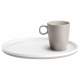 Espresso kop en schotel