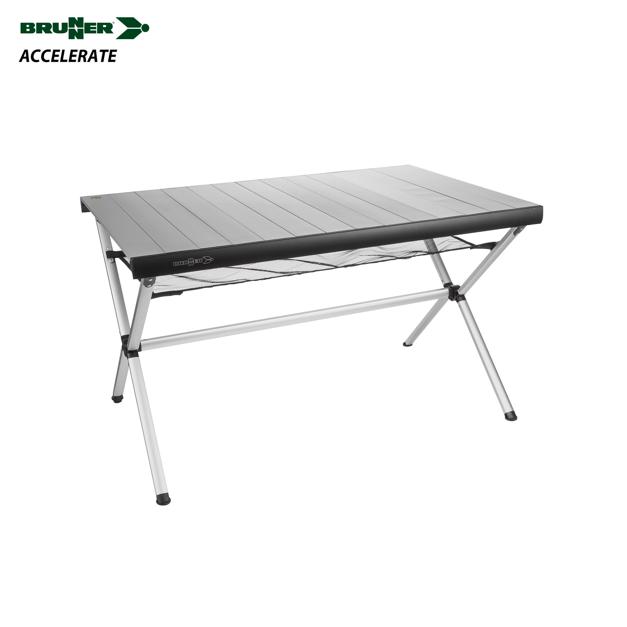 Camping Brunner alu rolltisch Table de camping table Accelerate 4 121x80x70 cm 